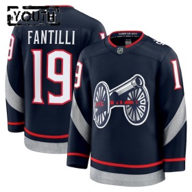 Lapsille NHL Columbus Blue Jackets Pelipaita Fanatics Premium NHL Stadium Series Adam Fantilli 2024-25 Navy